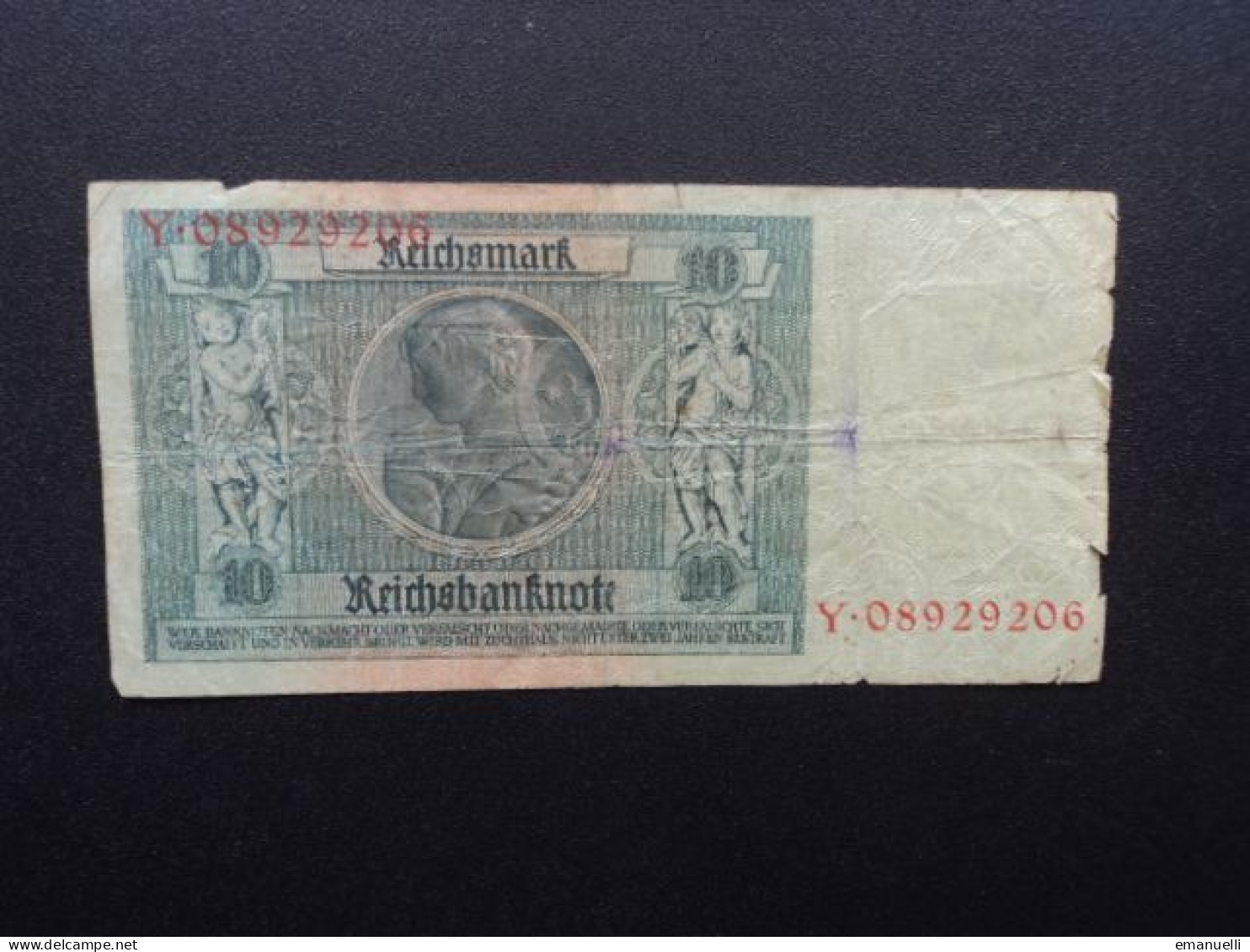 ALLEMAGNE : 10 REICHSMARK   22.1.1929 (depuis 1931...)    C.A. 173a, *  / P 180a    B+ ** - 10 Mark