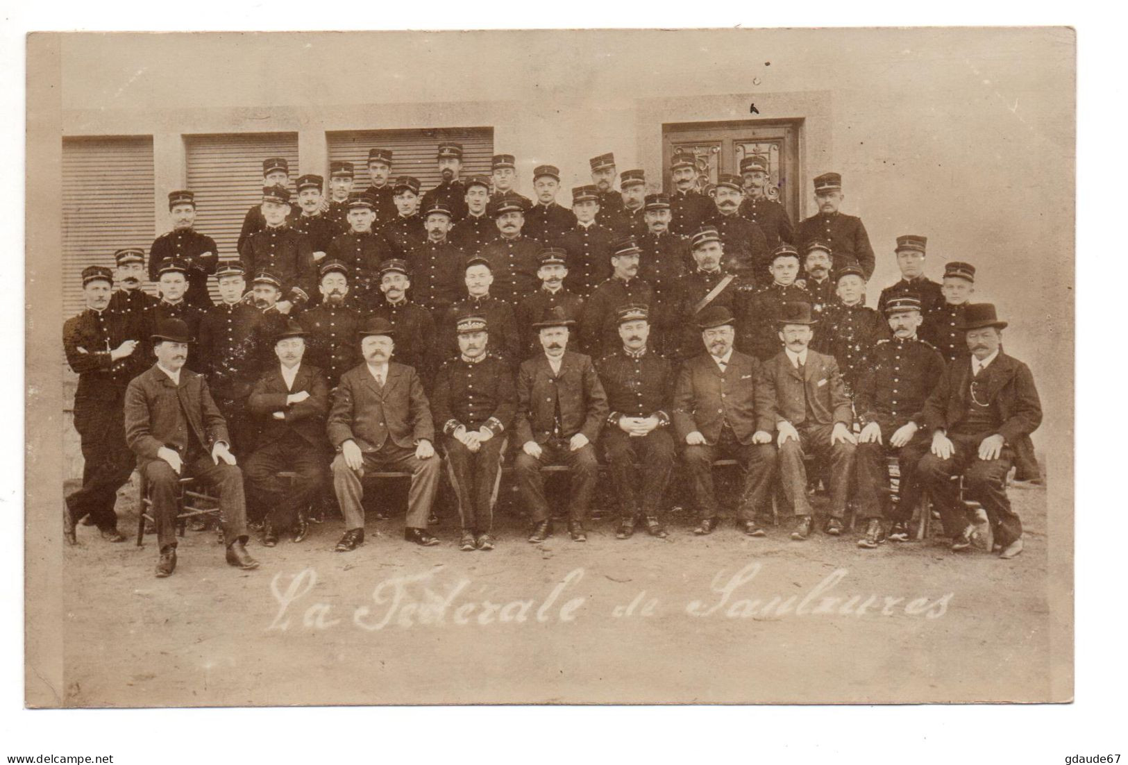 SAULXURES SUR MOSELOTTE ? (88 ?) - CARTE PHOTO - LA FEDERALE DE SAULXURES - Saulxures Sur Moselotte