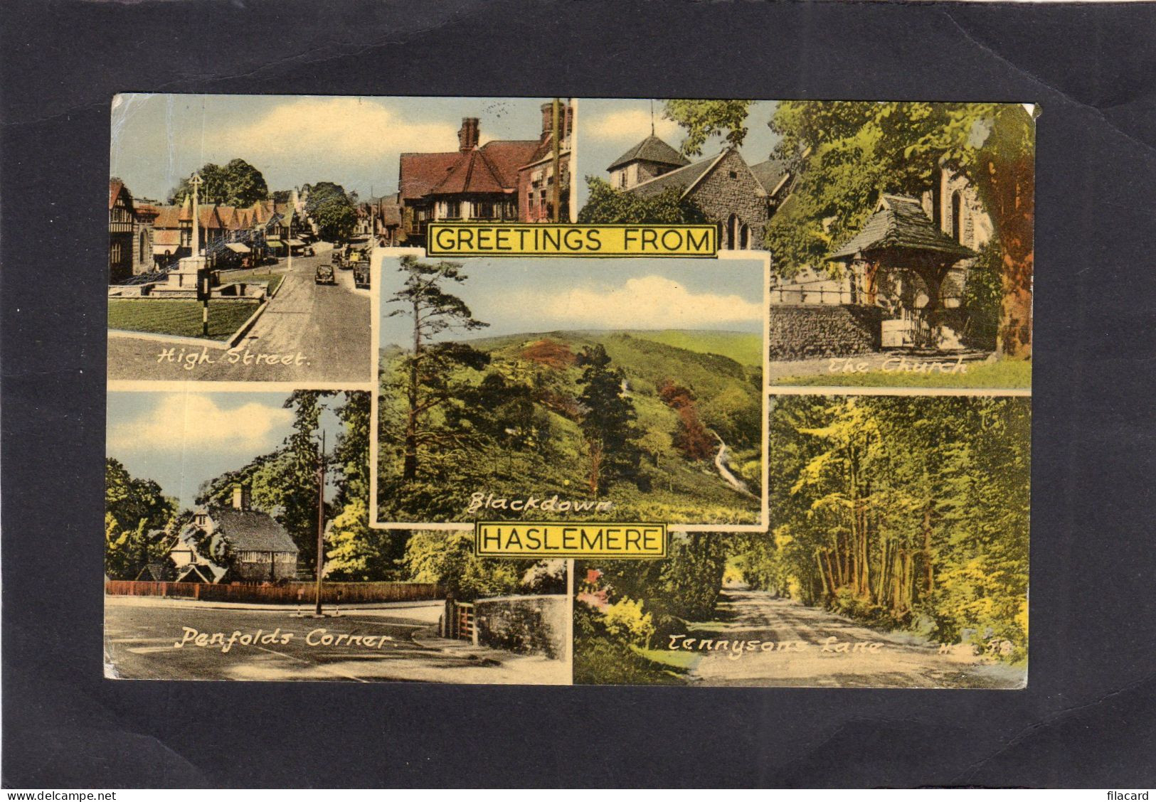 124731        Regno   Unito,     Gretings   From   Haslemere,   VGSB   1965 - Surrey