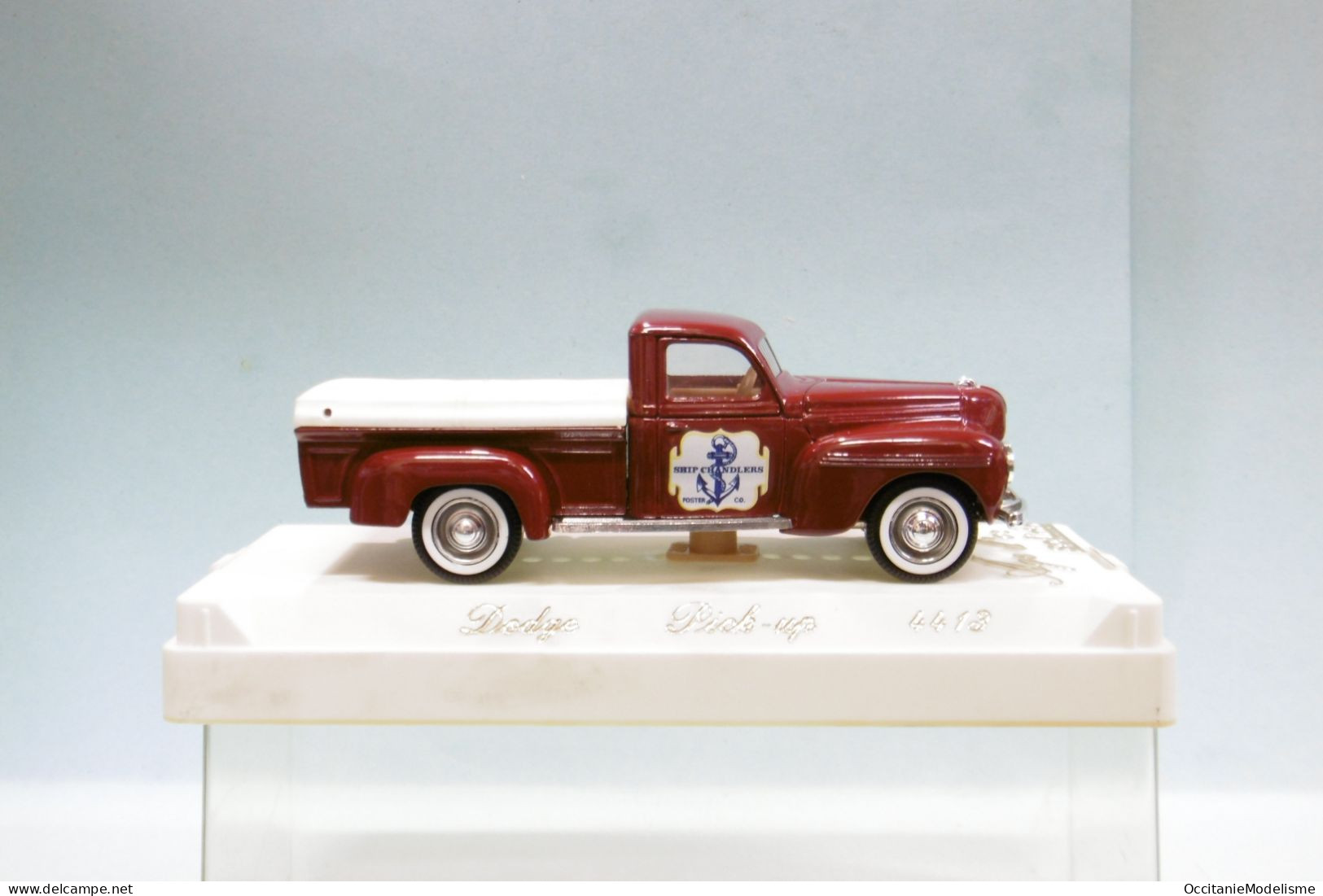 Solido Age D'or - DODGE PICK-UP Ship Chandlers Rouge Réf. 4413 BO 1/43 - Solido