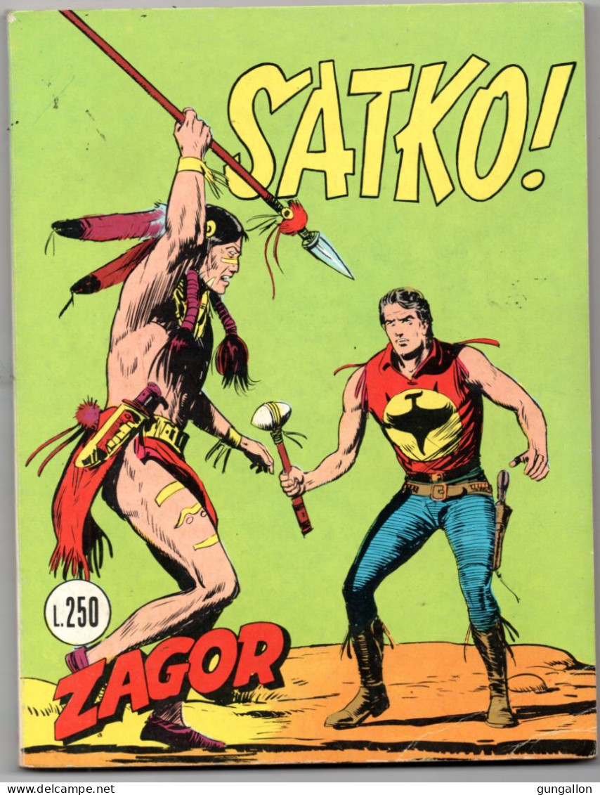 Zagor Ristampa. (Cepim 1974) N.45 - Zagor Zenith