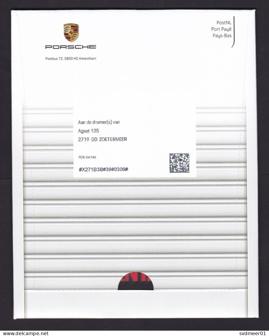 Netherlands: Cover, 2023, PP, Sent By Porsche Car Dealer, Advertorial Booklet Included (traces Of Use, Weight 60 Grams) - Briefe U. Dokumente