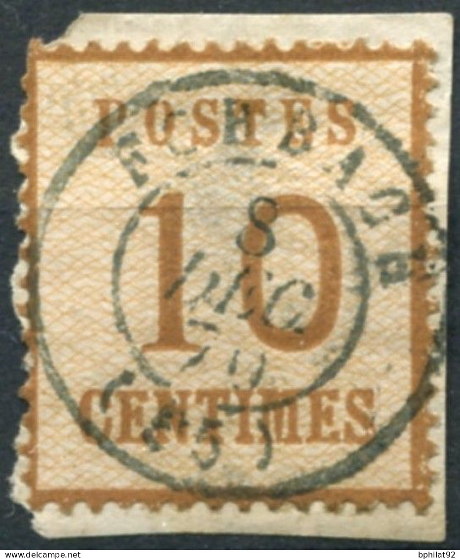 !!! ALSACE LORRAINE, N°5 CACHET FRANCAIS DE FORBACH - Oblitérés