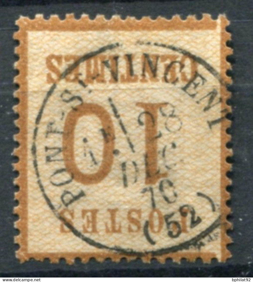 !!! ALSACE LORRAINE, N°5 CACHET FRANCAIS DE PONT ST VINCENT AU TYPE 16. SUPERBE - Used Stamps