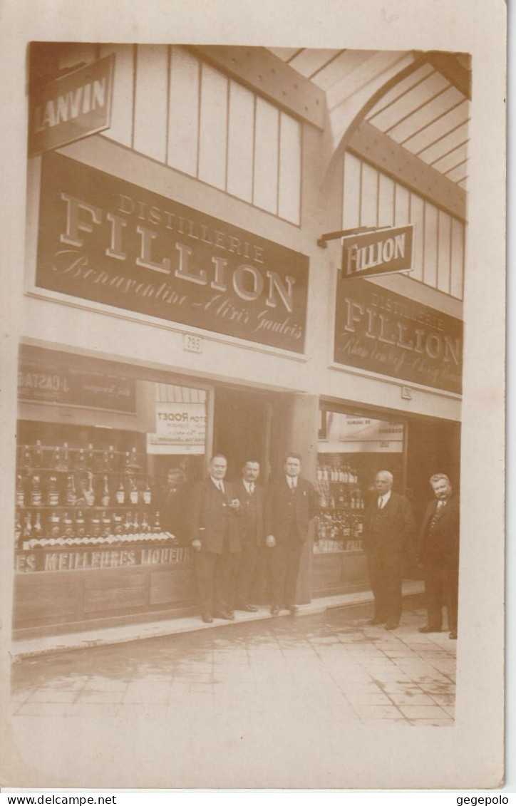 LYON - Boutique De La Distillerie FILLION  Située à Côté De La Chocolaterie LANVIN à Localiser  ( Carte Photo ) - Sonstige & Ohne Zuordnung