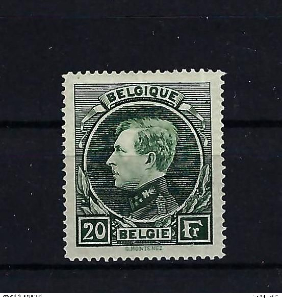 België N°290A MNH ** POSTFRIS ZONDER SCHARNIER COB € 475,00 SUPERBE - 1929-1941 Gran Montenez