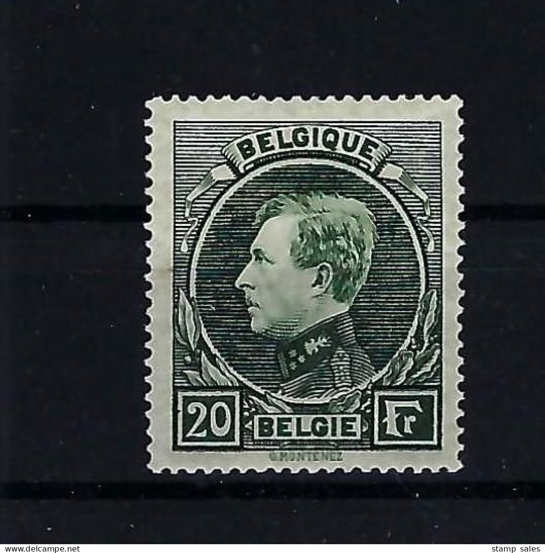 België N°290A MNH ** POSTFRIS ZONDER SCHARNIER COB € 475,00 SUPERBE - 1929-1941 Grand Montenez