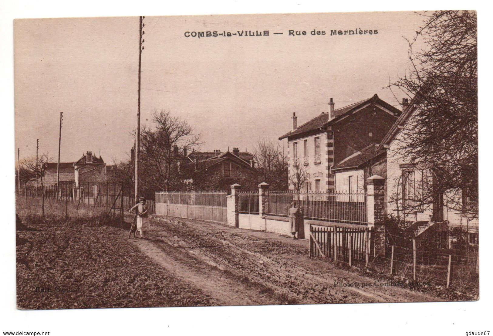 COMBS LA VILLE (77) - RUE DES MARNIERES - Combs La Ville