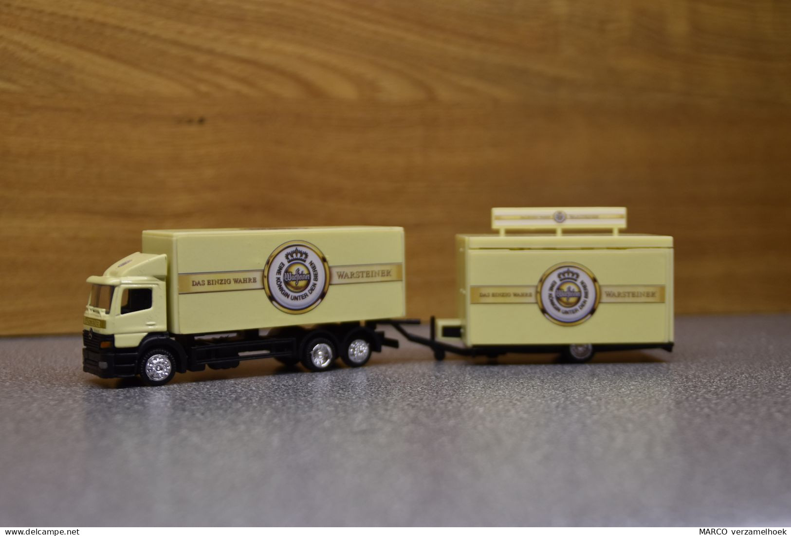 Vrachtwagen-truck Warsteiner Pilsener Warstein (D) Scale 1:87 Mercedes - Massstab 1:87