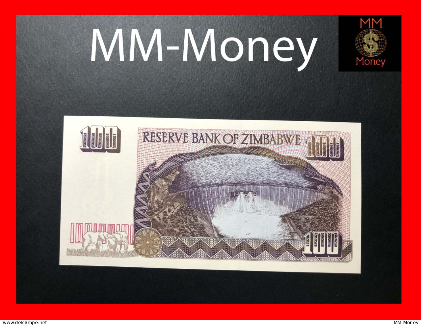 ZIMBABWE  100 $  1995  P. 9    UNC - Zimbabwe