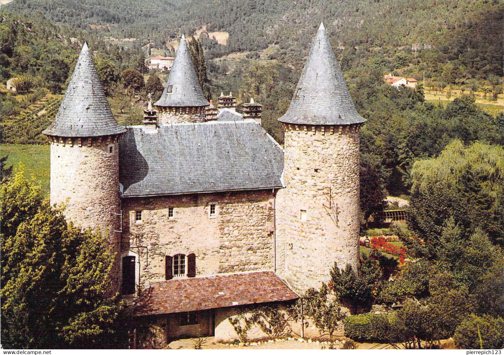 30 - Chamborigaud - Le Château De Montjoye (XIVe Siècle) - Chamborigaud