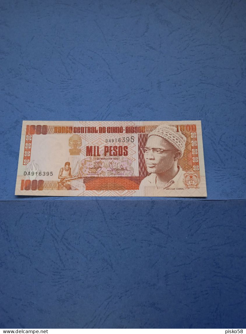 GUINEA-BISSAU-P13a 1000P 1990 UNC - Guinee-Bissau