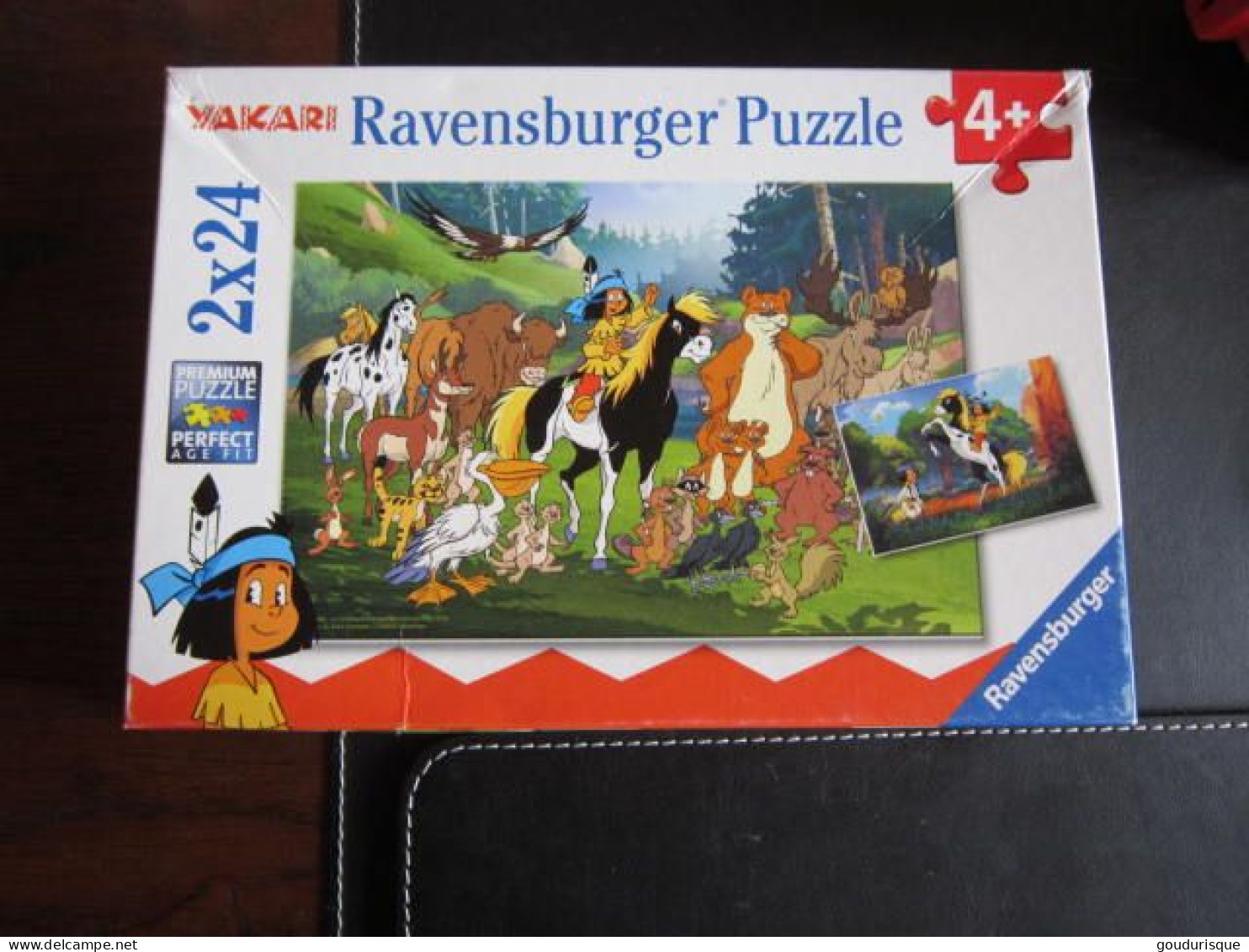 YAKARI 2 Puzzles De  24 Pièces    DERIB/JOB - Yakari