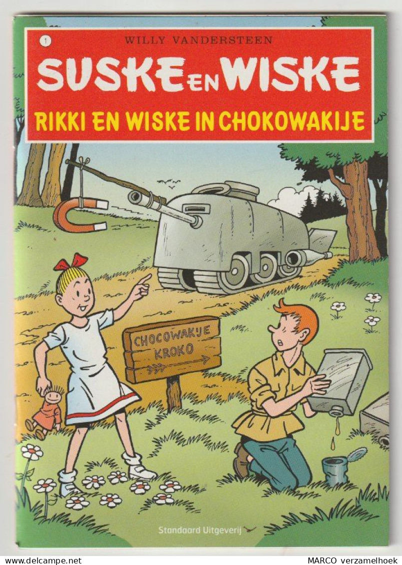 Suske En Wiske 1) Rikki En Wiske In Chocowakije Standaard 2007 Willy Vandersteen - Suske & Wiske