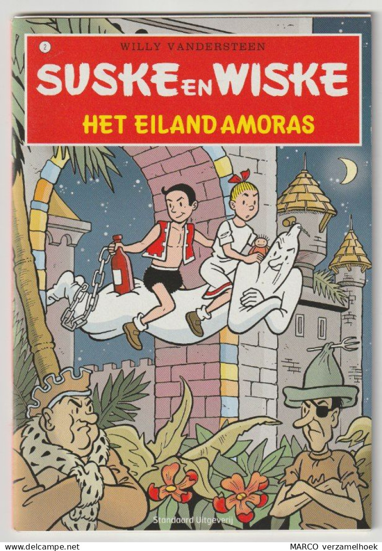 Suske En Wiske 2) Het Eiland Amoras Standaard 2008 Willy Vandersteen - Suske & Wiske