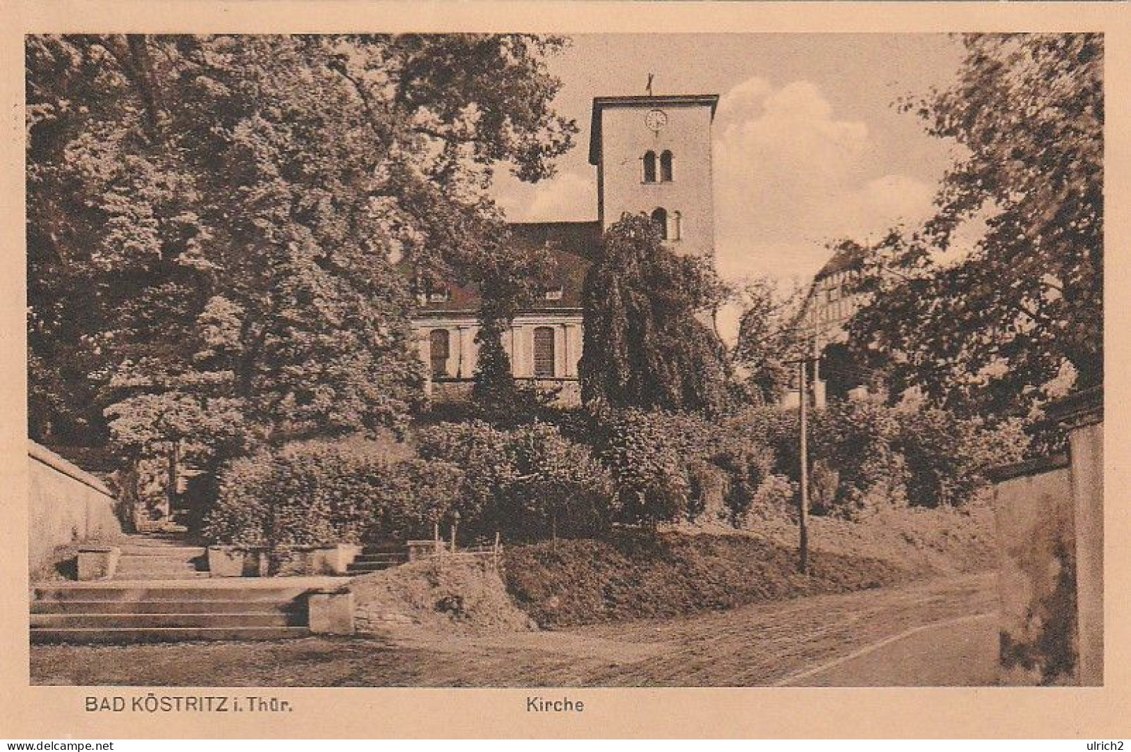 AK Bad Köstritz - Kirche - 1918 (65488) - Bad Köstritz