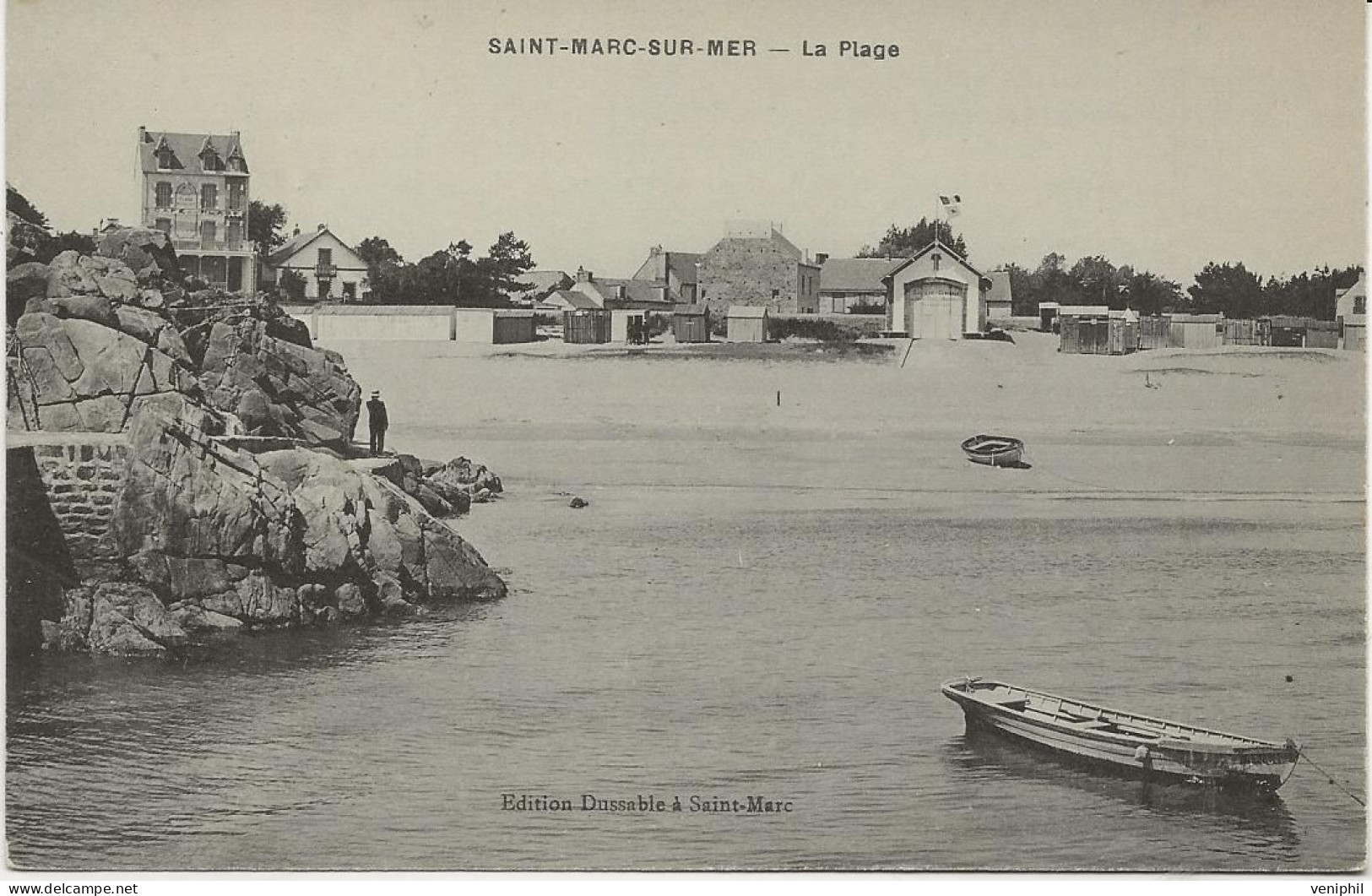 SAINT - MARC - SUR -- MER -  LOIRE ATLANTIQUE - LA PLAGE. - Otros & Sin Clasificación