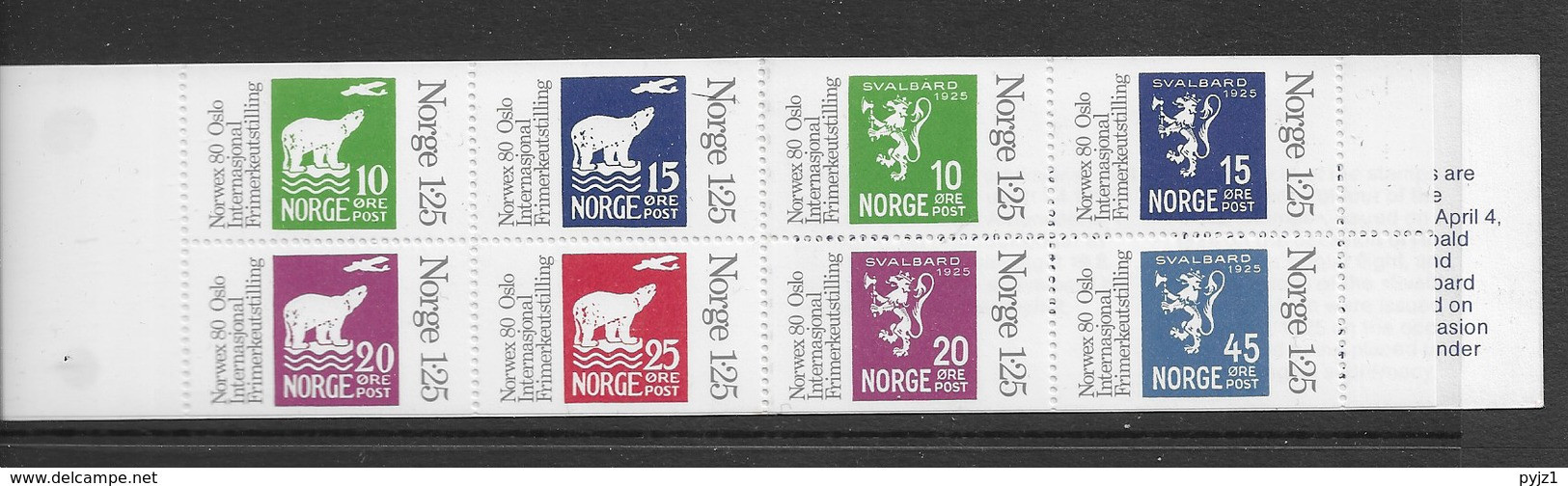 1978  MNH Norway, Booklet - Booklets