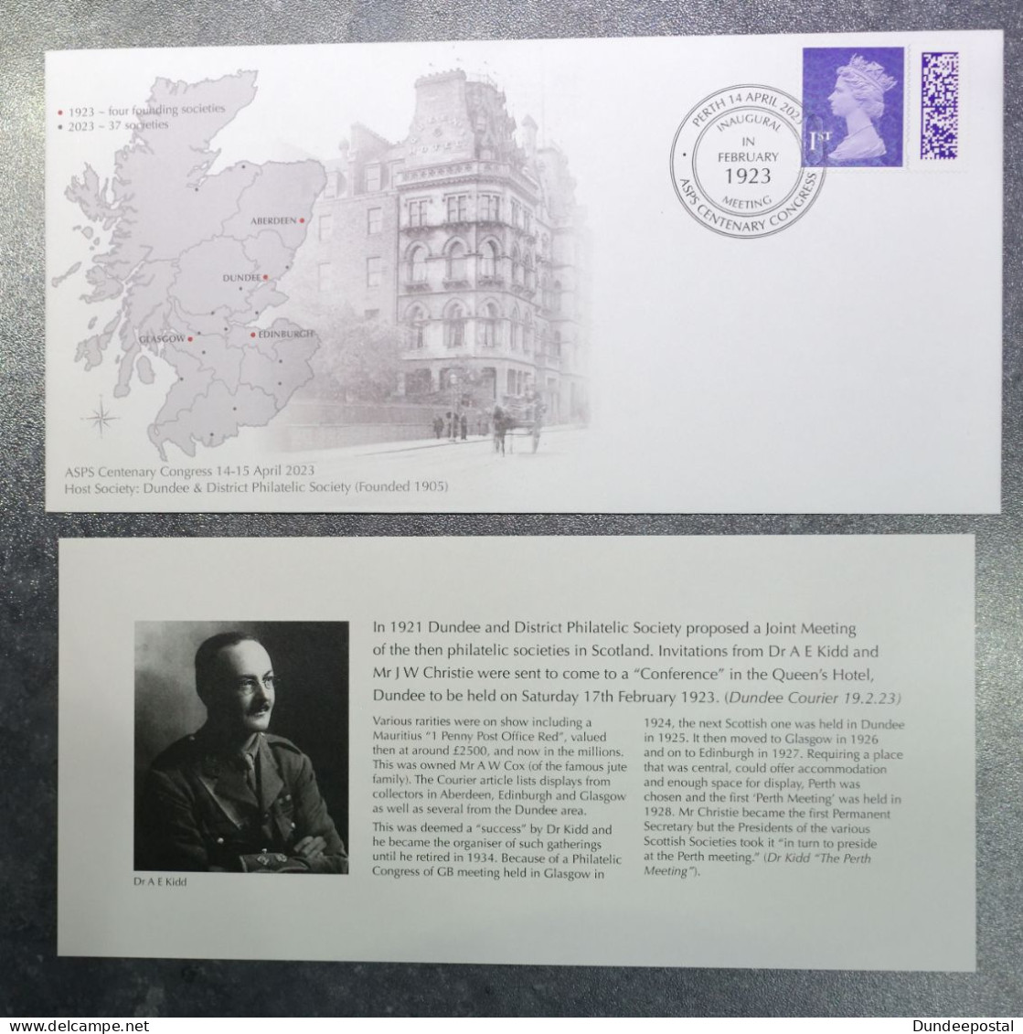 GB STAMPS  FDC  Congress ASPS  QEII 14th April 2023     ~~L@@K~~ - 2021-... Decimal Issues