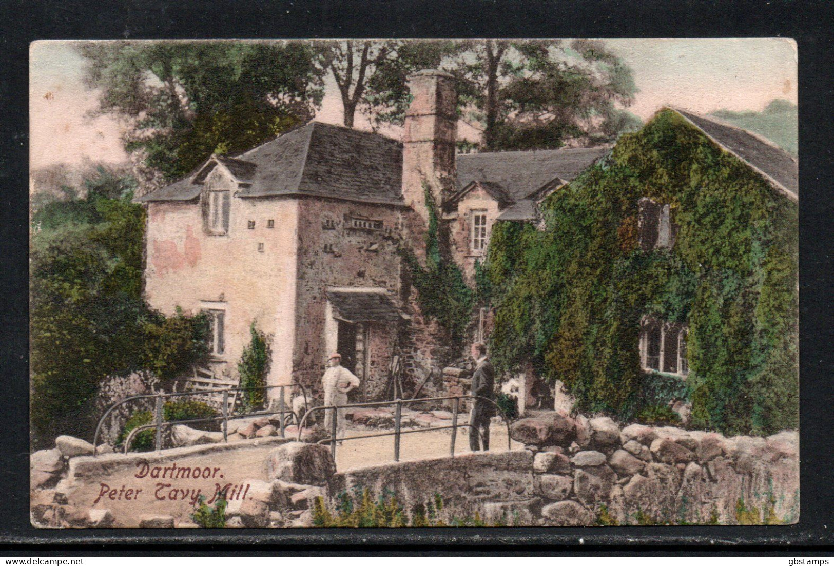 Peter Tavy Mill Dartmoor Devon 1905 Posted Card Nice Exeter Postmark As Scanned Post Free(UK) - Dartmoor