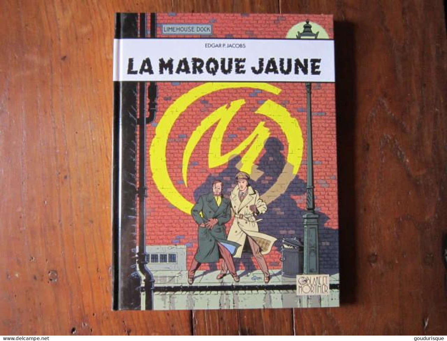 BLAKE ET MORTIMER  LA MARQUE JAUNE  PUBLICITAIRE TOTAL   JACOBS - Blake Et Mortimer