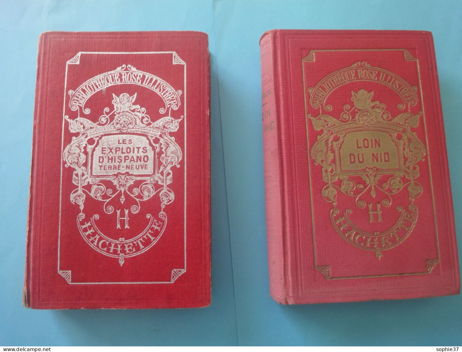 Lot De 2 Livres Anciens-Bibliothèque Rose Illustrée - Lots De Plusieurs Livres