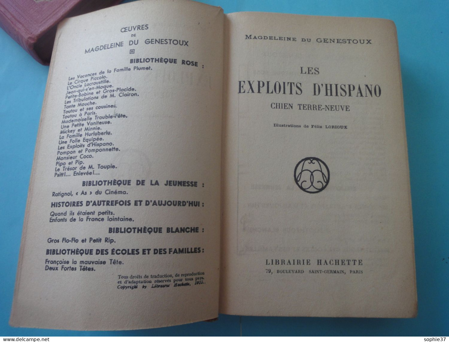 Lot De 2 Livres Anciens-Bibliothèque Rose Illustrée - Lots De Plusieurs Livres