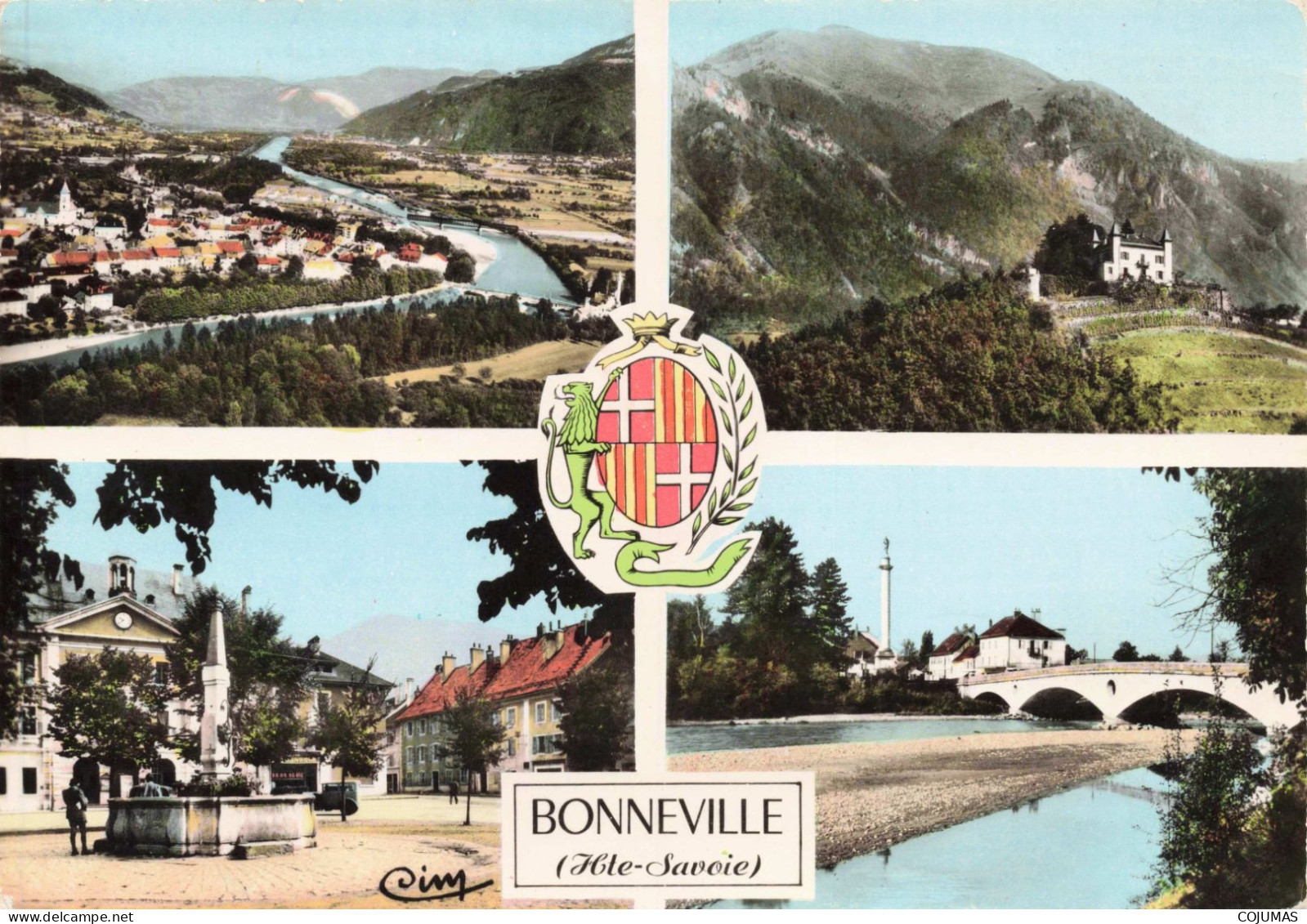 74 - BONNEVILLE _C00285_ Divers Aspects De La Ville - CPSM - 15x10 Cm - Bonneville