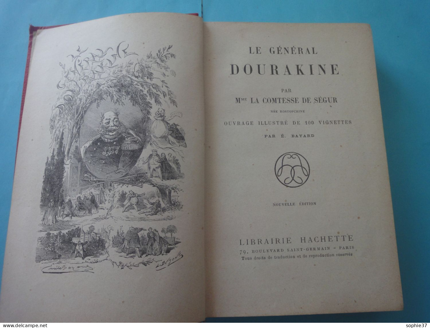 1  Livre Ancien-Bibliothèque Rose Illustrée-Le Général Dourakine - Paquete De Libros