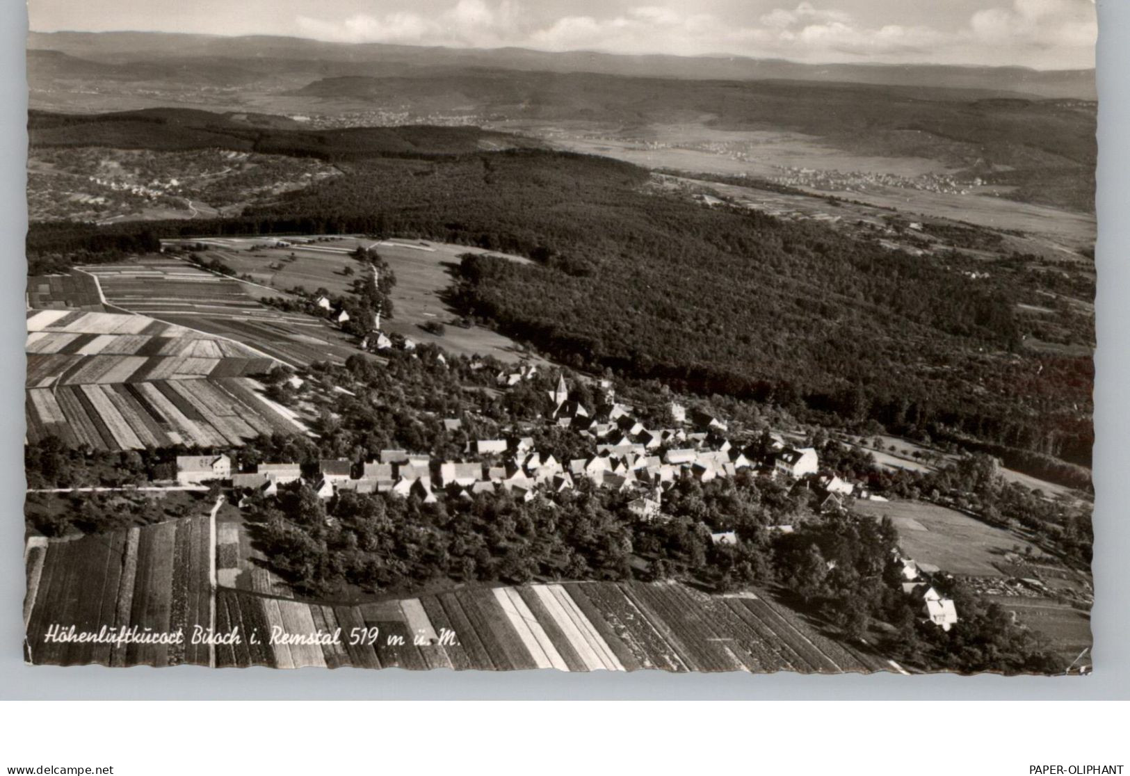 7064 REMSHALDEN - BUOCH, Luftaufnahme1956 - Waiblingen