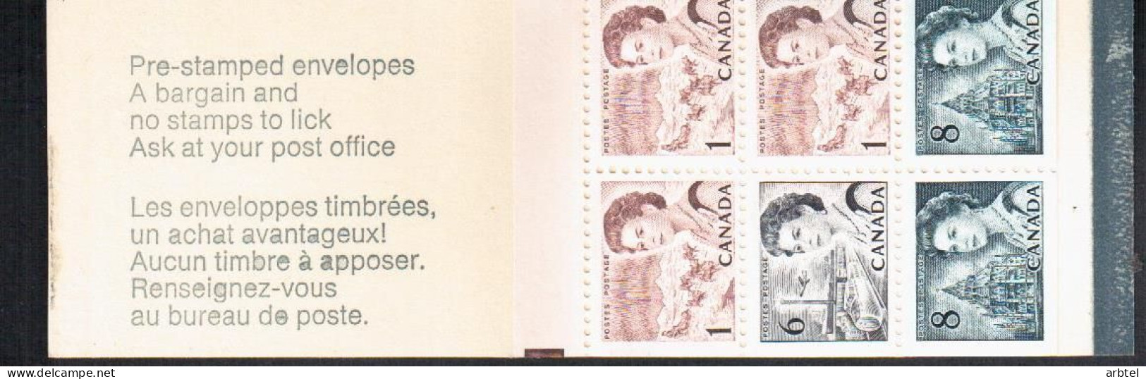 CANADA CARNET BOOKLET STAGE COACH DILIGENCIA CORREO 1820 - Diligences