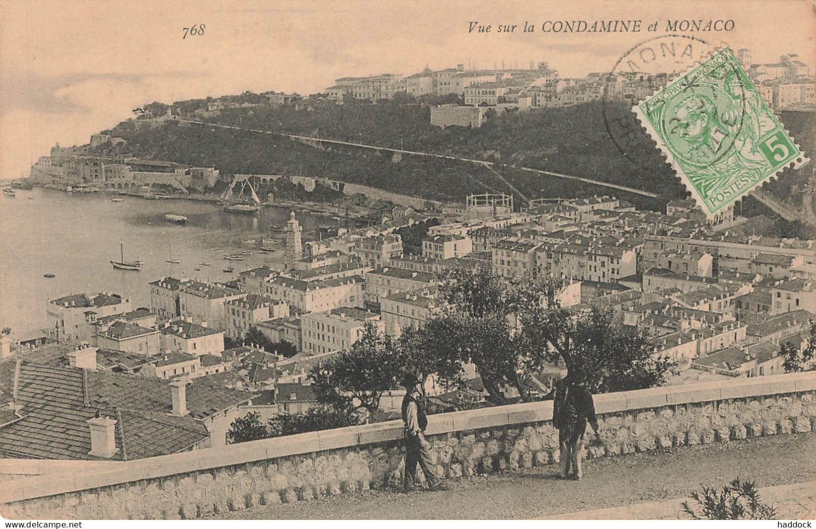 VUE SUR LA CONDAMINE ET MONACO - La Condamine