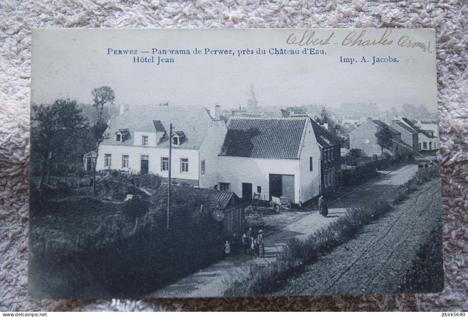 Perwez "Panorama De Perwez, Près Du Château D'eau, Hôtel Jean" - Perwez