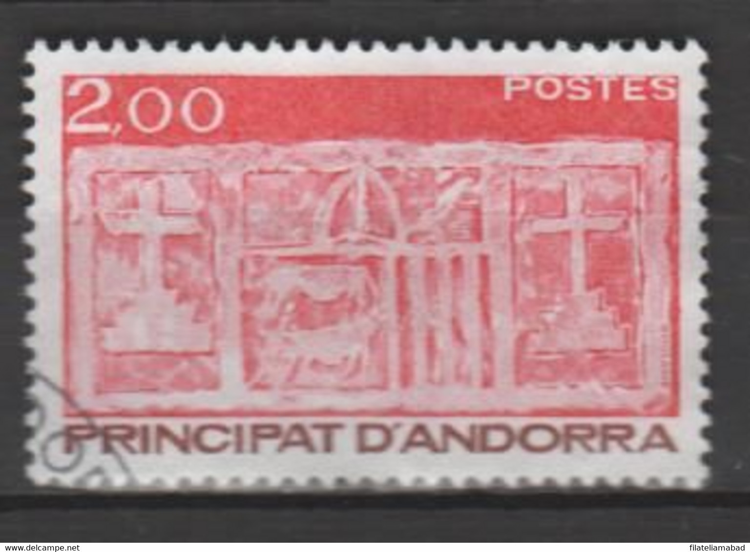 ANDORRA CORREO FRANCES Nº 323 ESTE O SIMILAR  SELLO USADO O MATASELLADO DE PRIMER DIA (C.U ) - Used Stamps