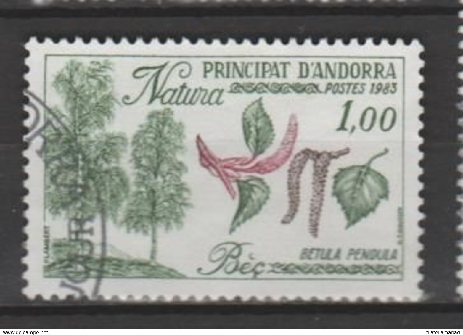 ANDORRA CORREO FRANCES  Nº 311 ESTE SELLO O SIMILAR USADO O MATASELLADO DE PRIMER DIA (C.U ) - Used Stamps