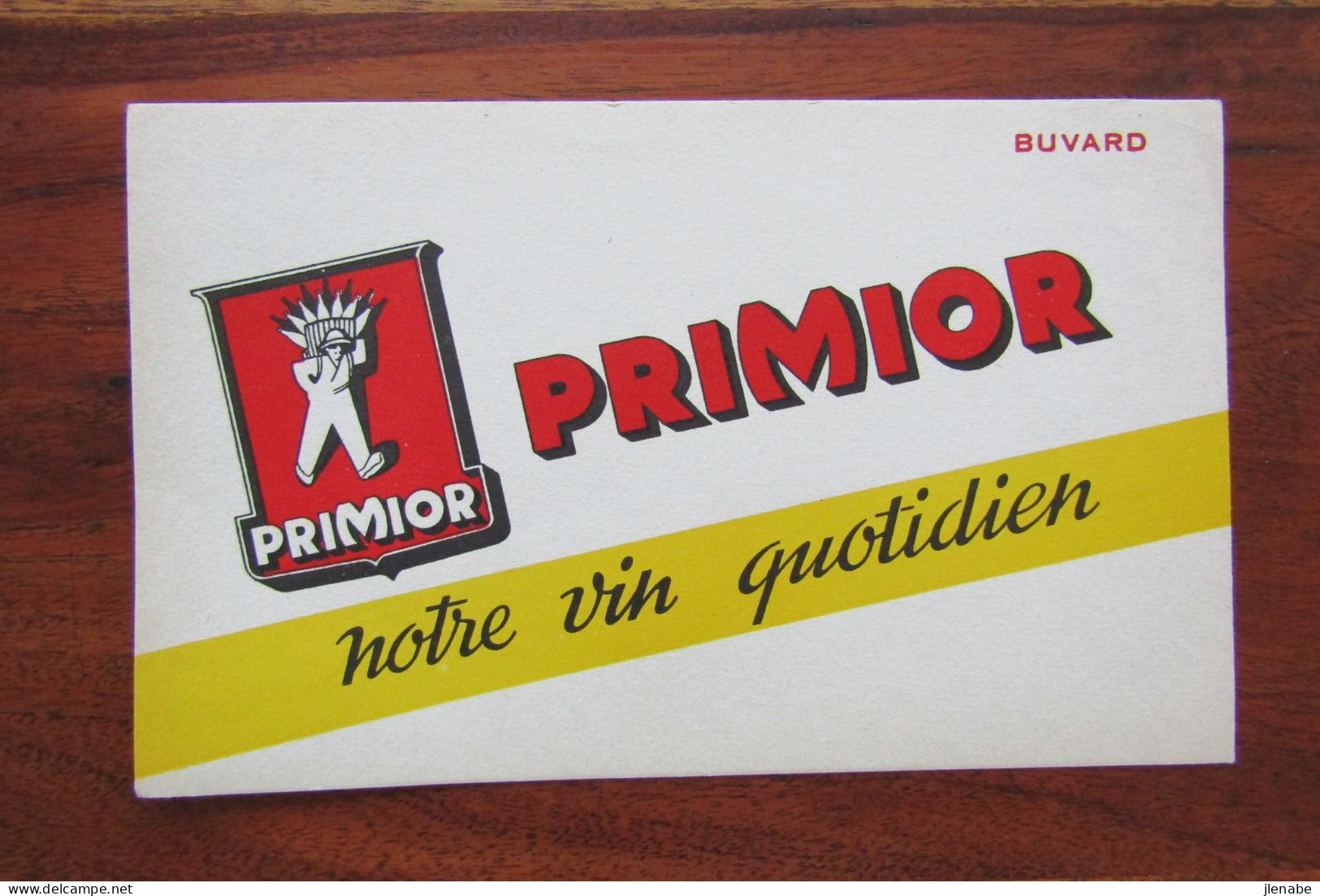 Buvard Ancien " PRIMIOR Notre Vin Quotidien " - Schoenen