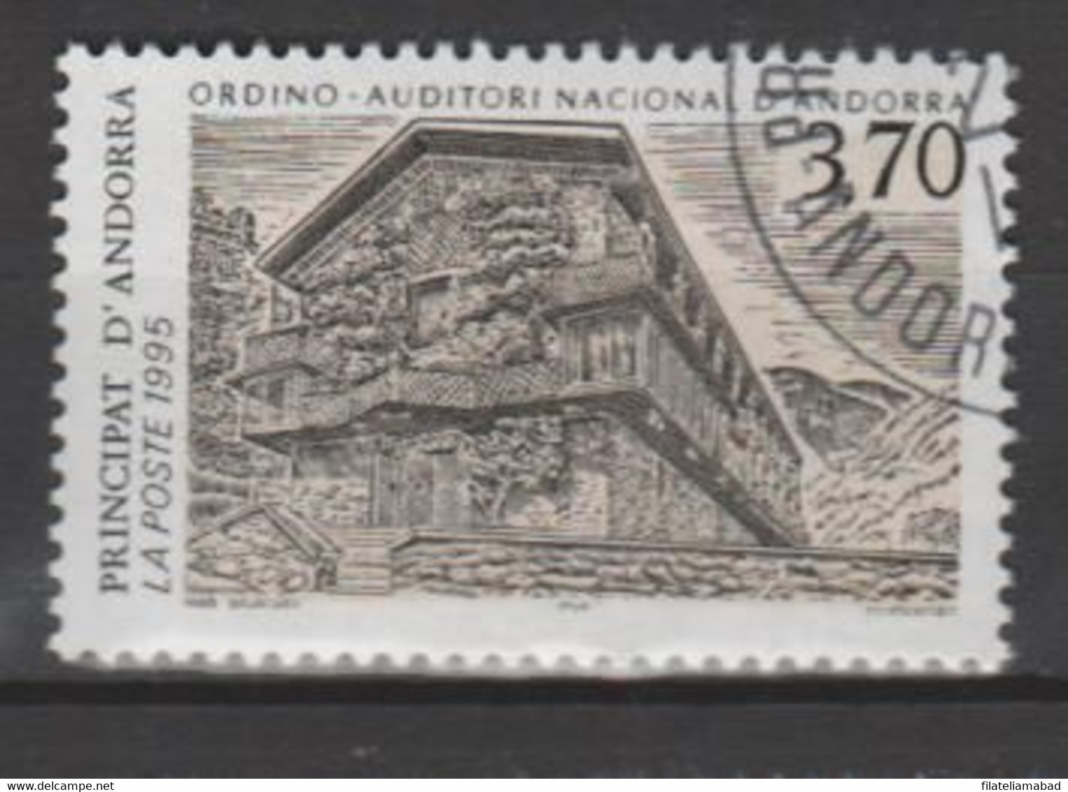 ANDORRA CORREO FRANCES Nº 460 ESTE SELLO O SIMILAR USADO O MATASELLADO DE PRIMER DIA( C. U. ) - Used Stamps