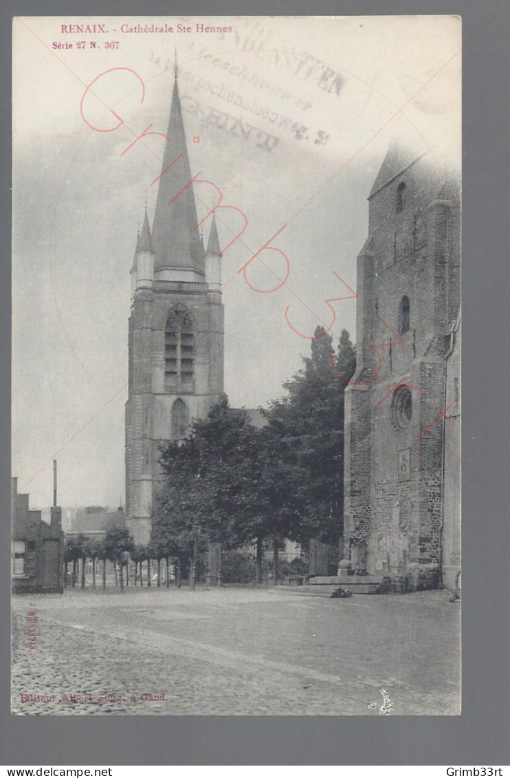 Renaix - Cathédrale Ste Hermes - (Albert Sugg) - Postkaart - Ronse