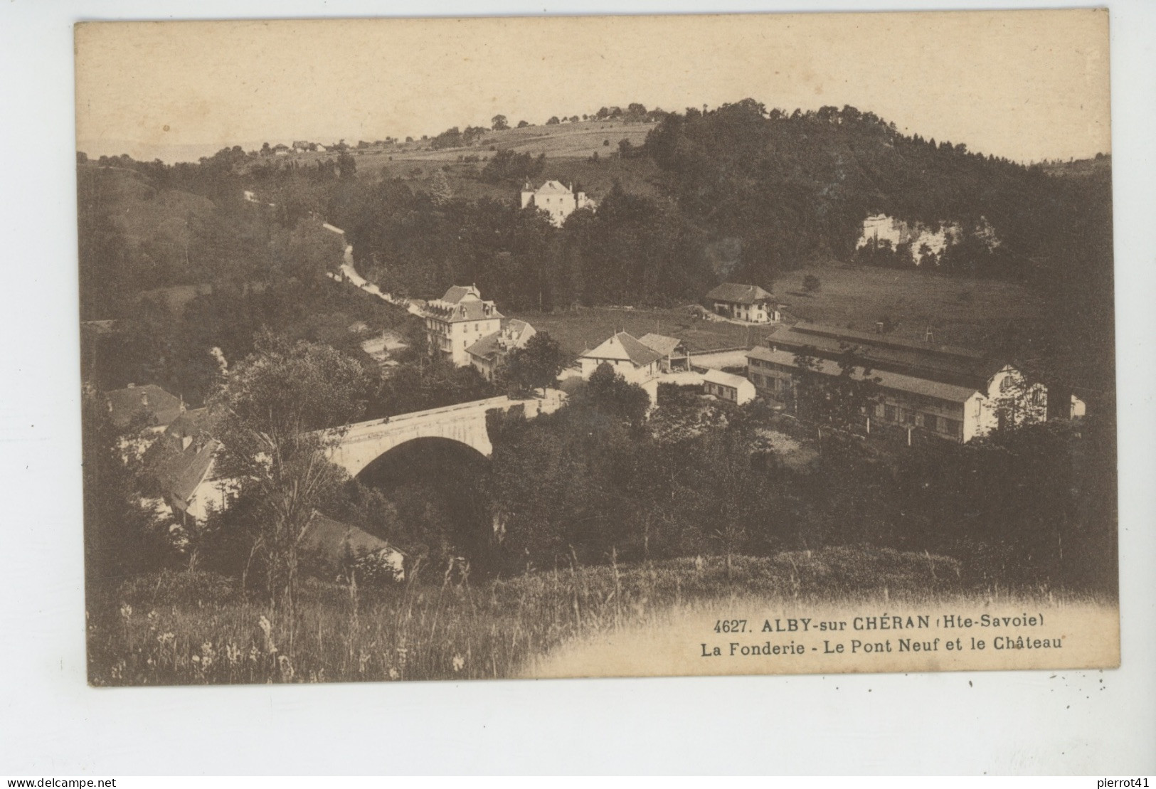 ALBY SUR CHERAN - La Fonderie - Le Pont Neuf Et Le Château - Alby-sur-Cheran