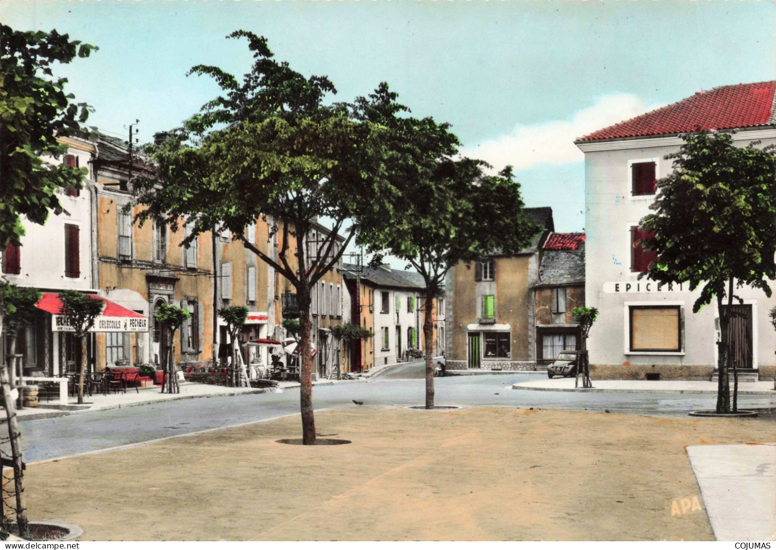 81 - ALBAN _C00328_  Place Des Tilleuls  - CPSM - 15x10 Cm - Alban