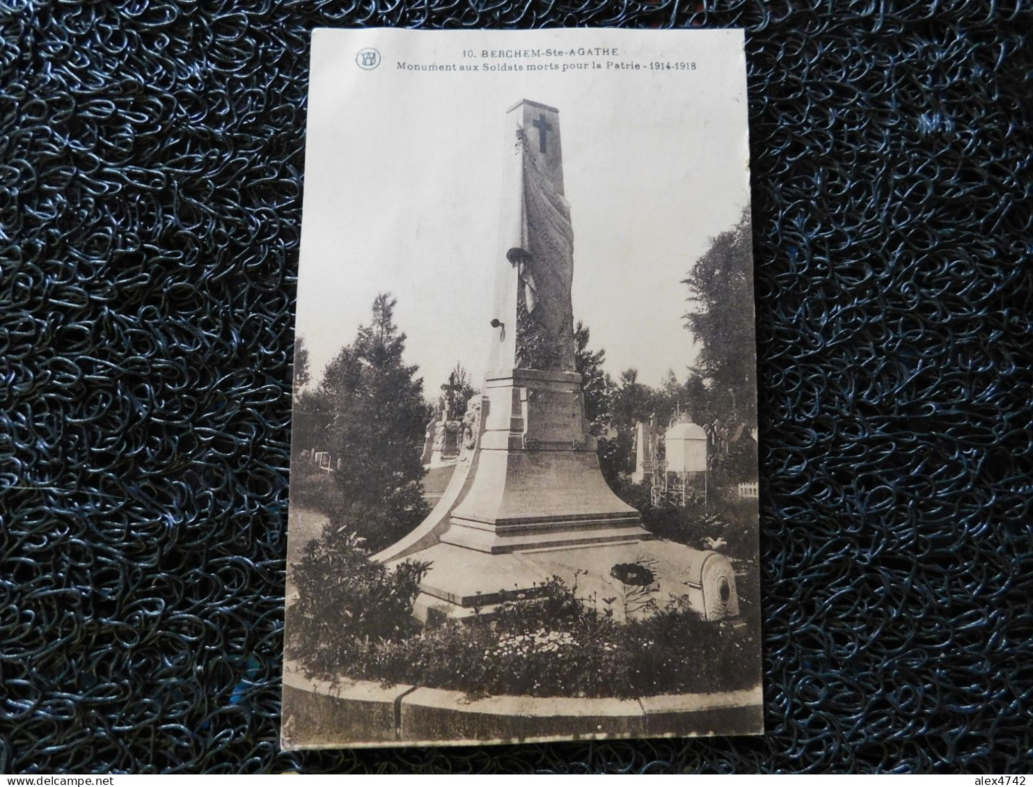 Berchem-Ste-Agathe, Monuments Aux Soldats Morts Pour Le Patrie, 1914-1918 (S19) - Berchem-Ste-Agathe - St-Agatha-Berchem