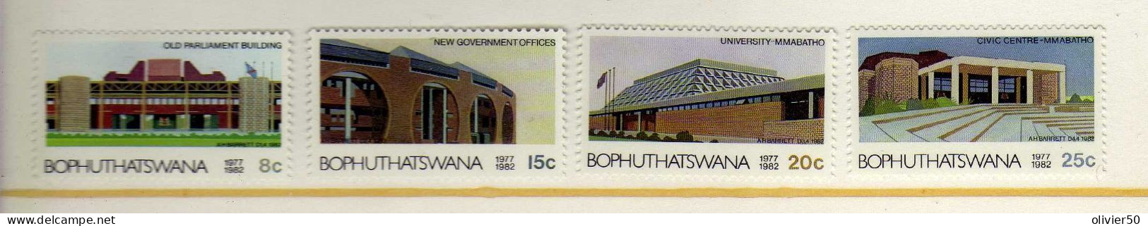 Bophuthatswana - 19882 - Batiments Publiques - Neufs** -  MNH - Bophuthatswana