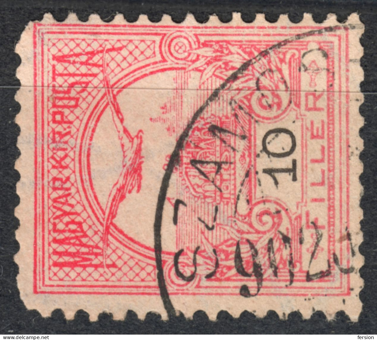 Szamosújvár Gherla POSTMARK 1902 ROMANIA Transylvania Hungary Solnoc Dăbâca Szolnok Doboka County TURUL 10f - Siebenbürgen (Transsylvanien)