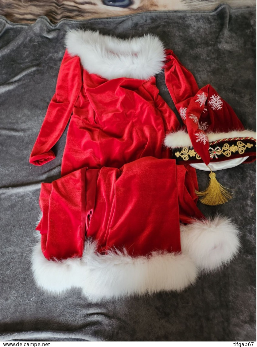 Robe D’Elfe Rouge De Judy Du Film Super Noël (The Santa Clause) De Tim Allen - Theatre, Fancy Dresses & Costumes