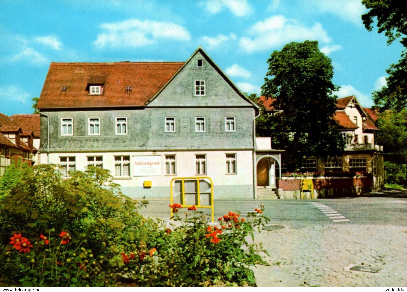 G5333 - TOP Trockenborn Wolfersdorf HO Gaststätte Schlüselgrund - Verlag Bild Und Heimat Reichenbach - Stadtroda