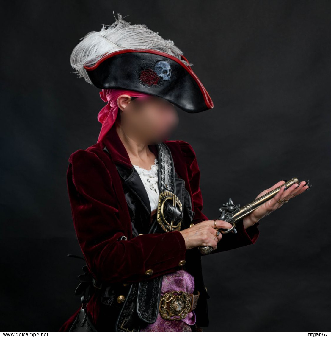 Costume Pirate Complet Femme Professionnel - Theatre, Fancy Dresses & Costumes