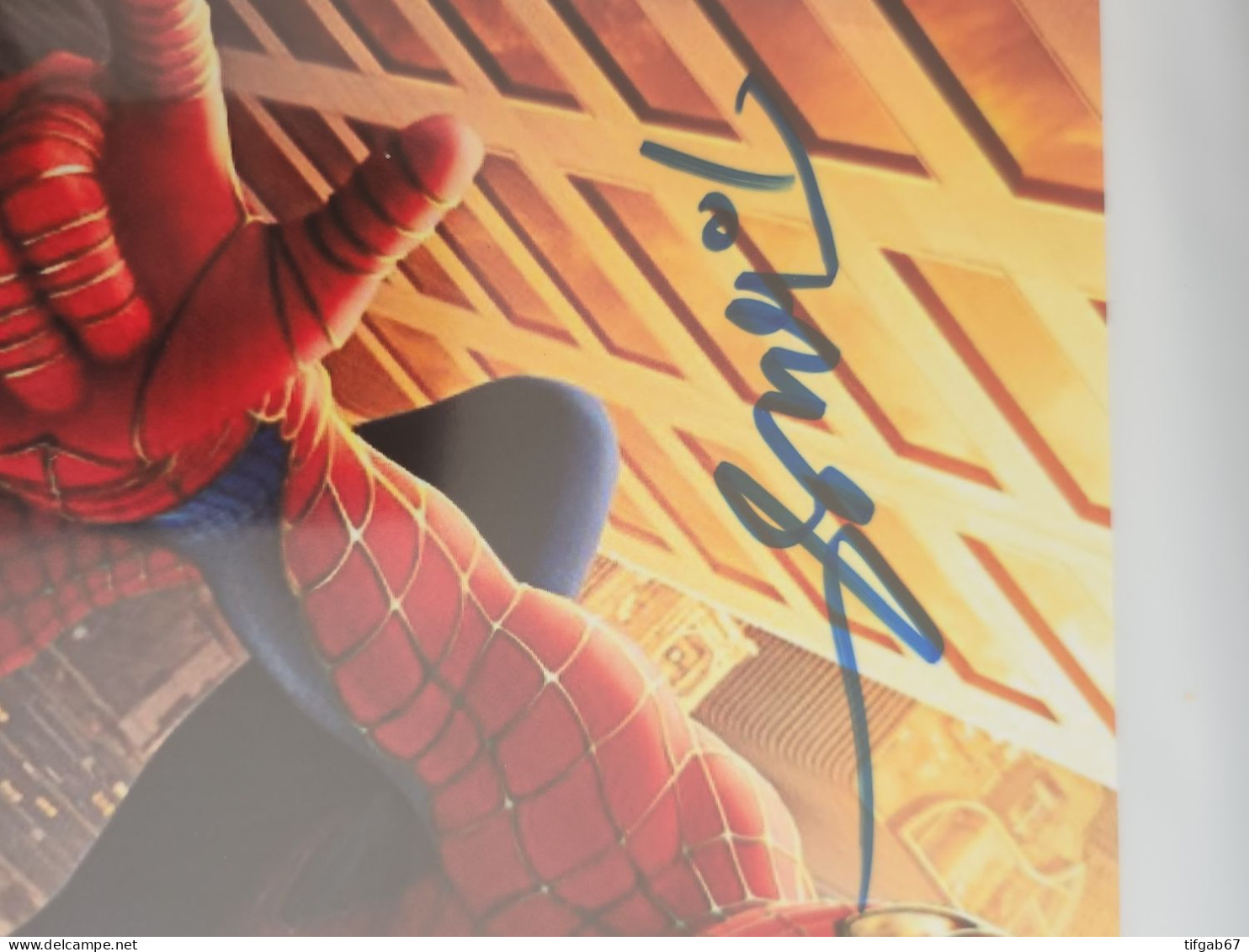 Autographe Tobey Maguire Spider-Man COA - Schauspieler Und Komiker