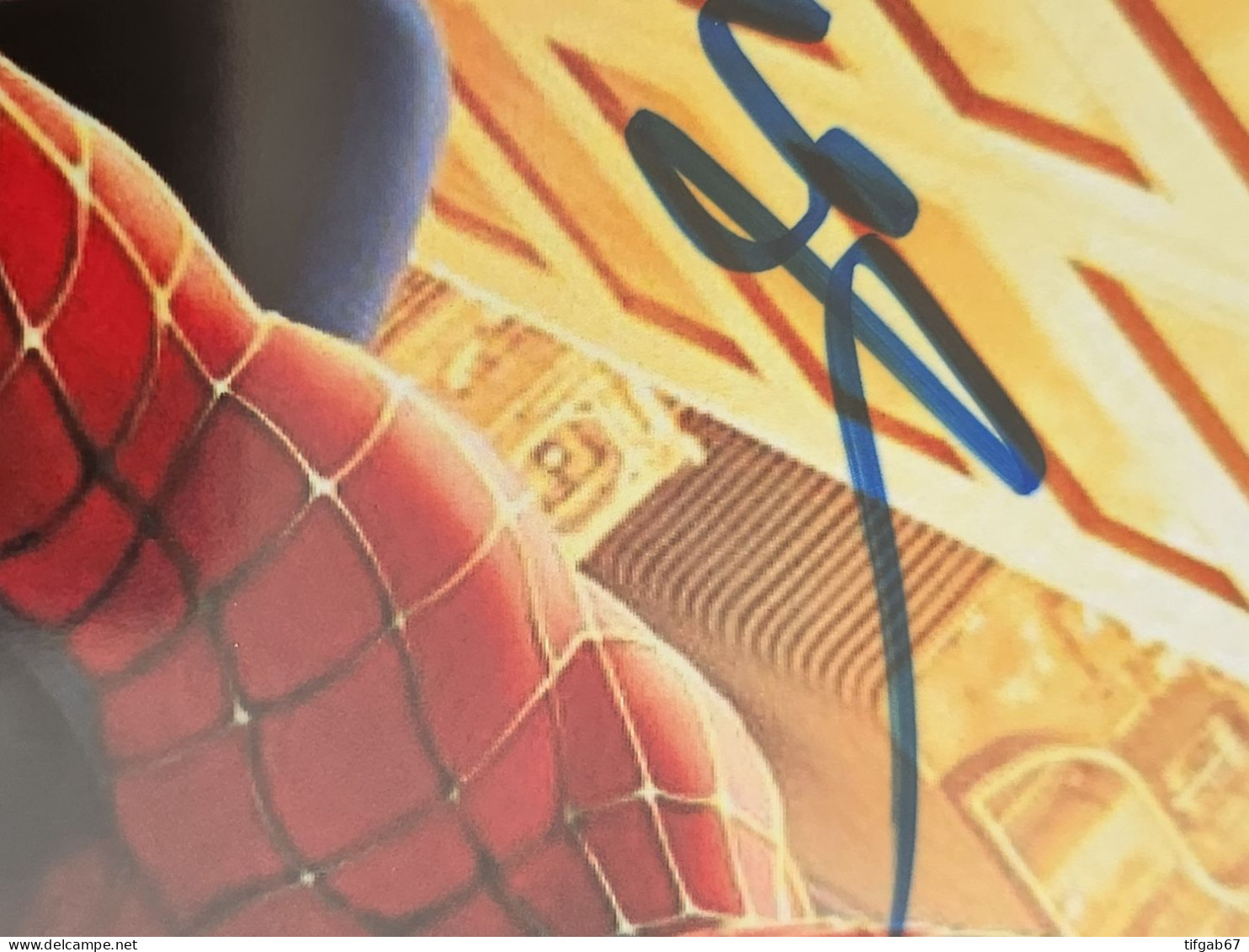 Autographe Tobey Maguire Spider-Man COA - Acteurs & Toneelspelers