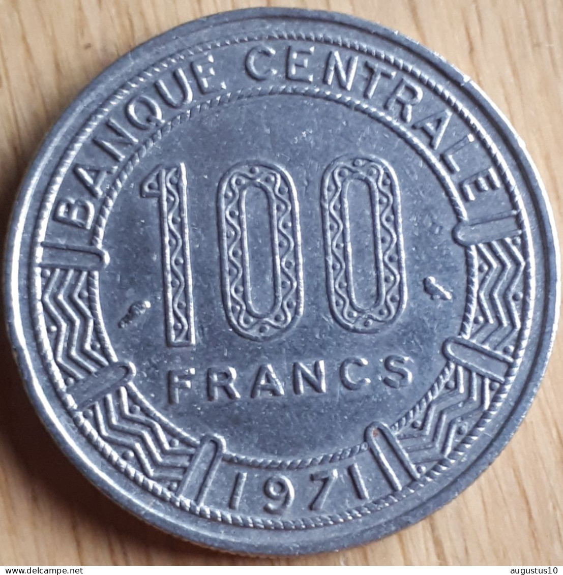 KAMEROEN/CAMEROON: 100 FRANCS 1971  KM 15 - Camerun