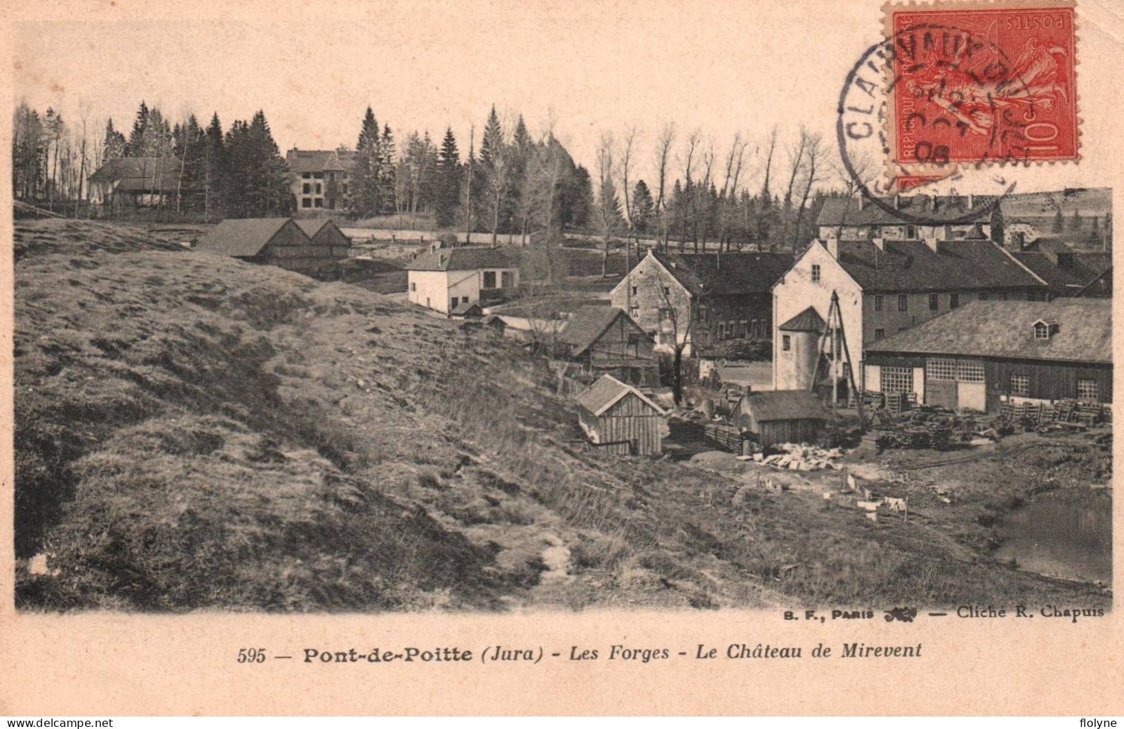 Pont De Poitte - Les Forges - Le Château De Mirevent - Usine Aciérie - Other & Unclassified